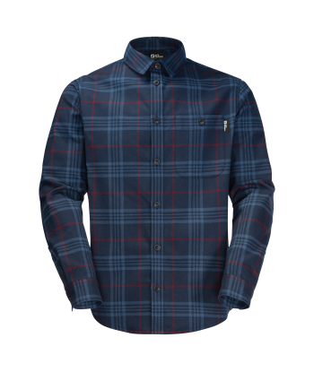 night blue checks