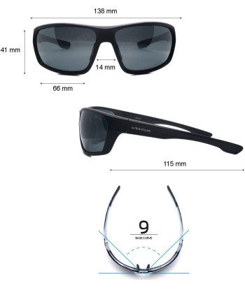 urbanium Sonnenbrille polarisiert grau