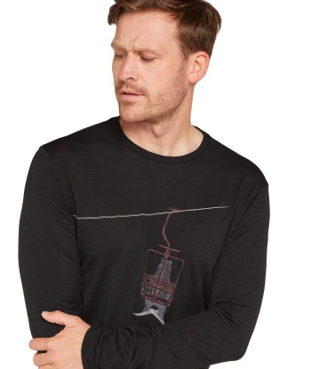 M Mer 150 Tech Lite LS Tee Bear Lift