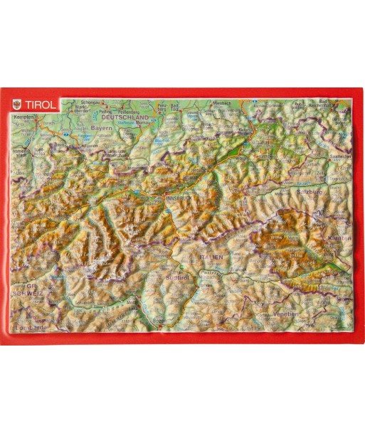 Reliefpostkarte Hauptbild