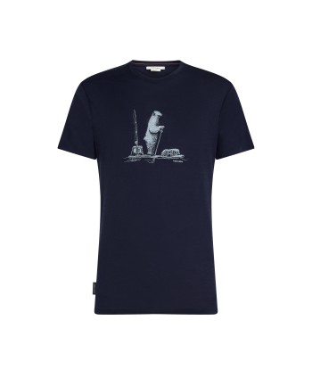 Men Merino 150 Tech Lite SS Tee Polar Paddle