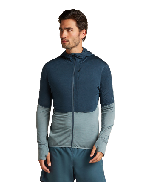 Men Merino Blend 200 RealFleece™ Descender LS Zip Hoodie Hauptbild