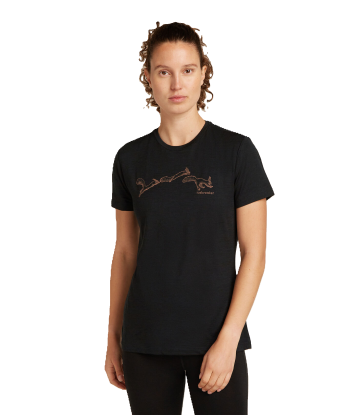 Women Merino 150 Tech Lite SS Tee Airbourne Squirrel