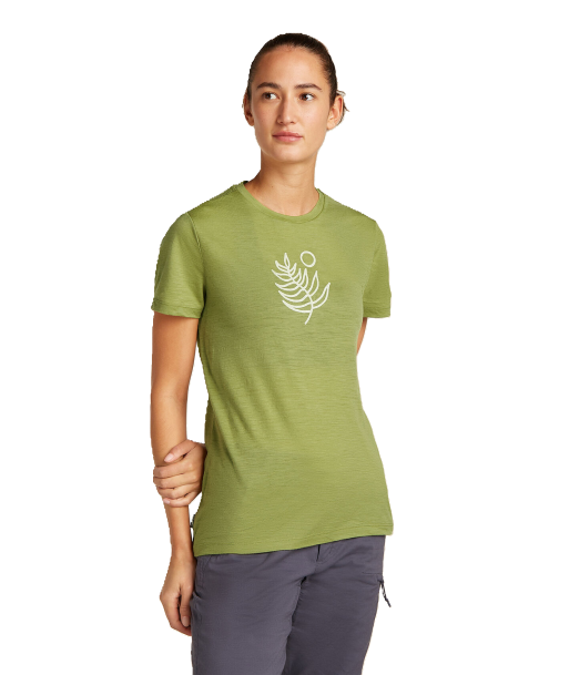 Women Merino 150 Tech Lite SS Tee Fresh Fern Hauptbild