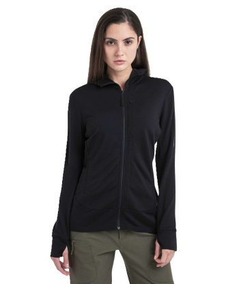 Women Merino 260 Quantum LS Zip Hoodie