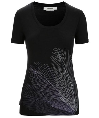 Women Tech Lite II SS Scoop Tee Plume