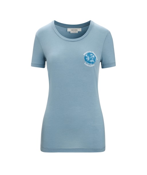 Women Tech Lite II SS Tee icebreaker Earth Hauptbild