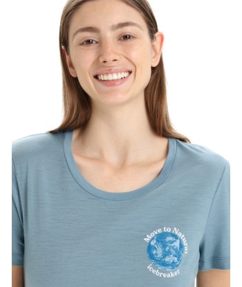 Women Tech Lite II SS Tee icebreaker Earth (2)