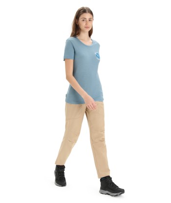 Women Tech Lite II SS Tee icebreaker Earth (3)