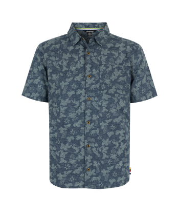 TIGER FLORAL SS SHIRT