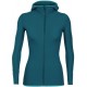 Descender LS Zip Hood Wmns