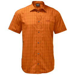 desert orange checks