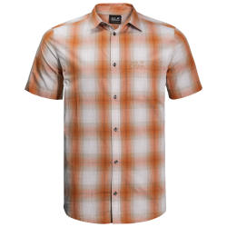 desert orange checks