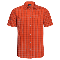 saffron orange checks