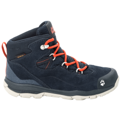 dark blue / orange