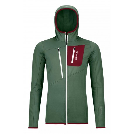Fleece Grid Hoody W Hauptbild