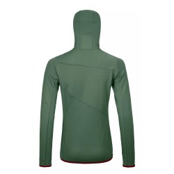 Fleece Grid Hoody W (1)