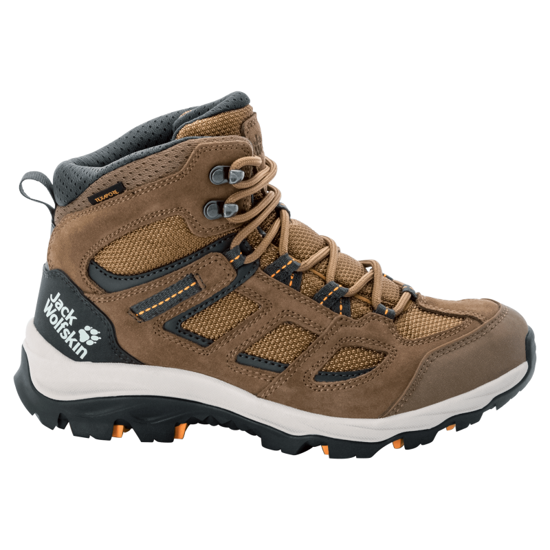 jack wolfskin mens vojo 3 texapore mid waterproof hiking boots