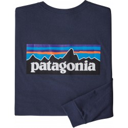 Patagonia - M's Long-Sleeved P-6 Logo Responibili-Tee