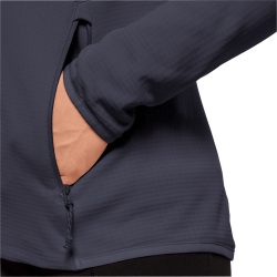 PEAK GRID FLEECE W (3)