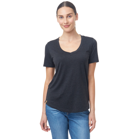 W Treeblend V-Neck T-Shirt Hauptbild