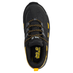 black / burly yellow