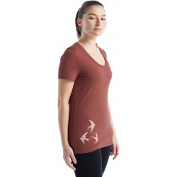Tech Lite II SS Scoop Tee Swarming Shapes W (1)