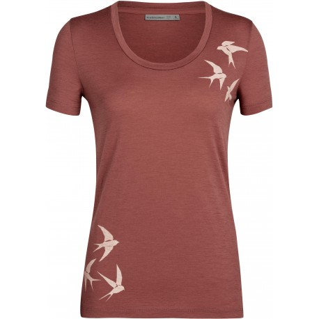 Tech Lite II SS Scoop Tee Swarming Shapes W Hauptbild