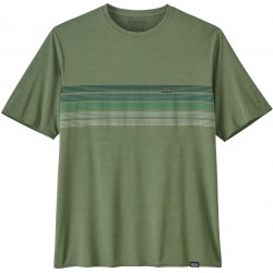 line logo ridge stripe:sedge green x-dye