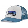 white w/wavy blue