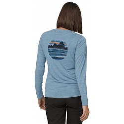W's Long-Sleeved Capilene Cool Daily Graphic Shirt (2)