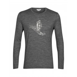 Men Tech Lite II LS Tee Skiing Yeti