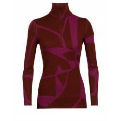 Women 250 Vertex LS Half Zip Fractured Landscapes