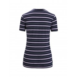 Women Wave SS Tee Stripe