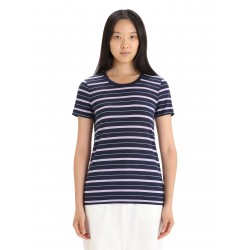 Women Wave SS Tee Stripe