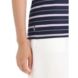 Women Wave SS Tee Stripe