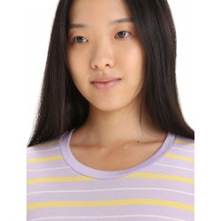 Women Wave SS Tee Stripe