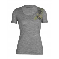 Women Tech Lite II SS Scoop Tee Fabulous Ferns