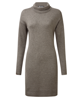 Lhakpa Mock Neck Dress