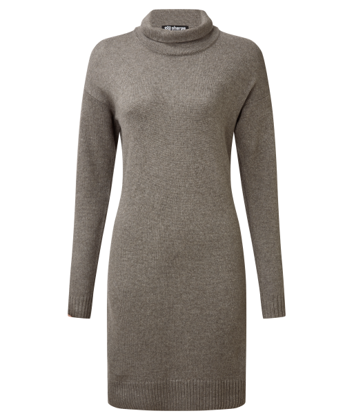 Lhakpa Mock Neck Dress