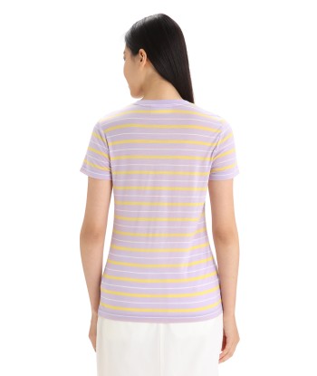 Women Wave SS Tee Stripe