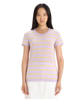 Women Wave SS Tee Stripe