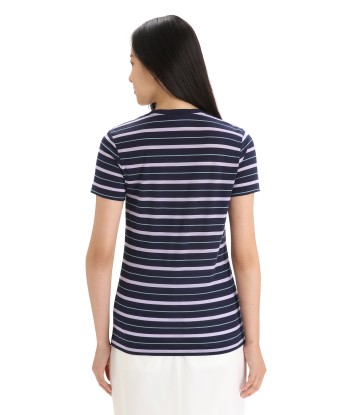 Women Wave SS Tee Stripe