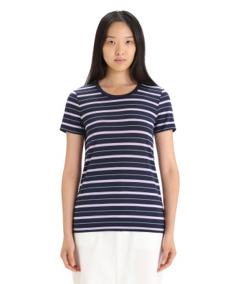 Women Wave SS Tee Stripe