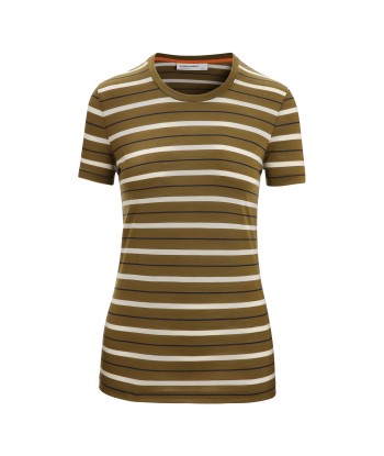 Women Wave SS Tee Stripe