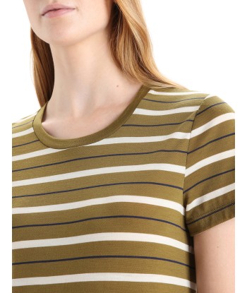 Women Wave SS Tee Stripe