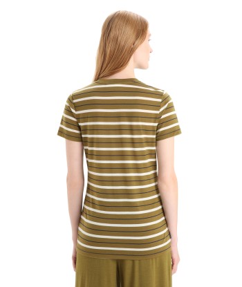 Women Wave SS Tee Stripe