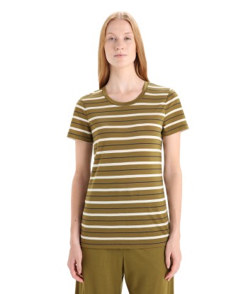 Women Wave SS Tee Stripe