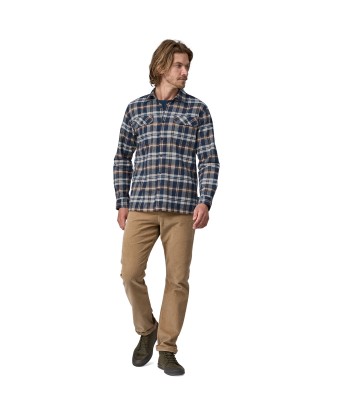 M's Long-Sleeved Organic Cotton Midweight Fjord Flannel Shirt (1)