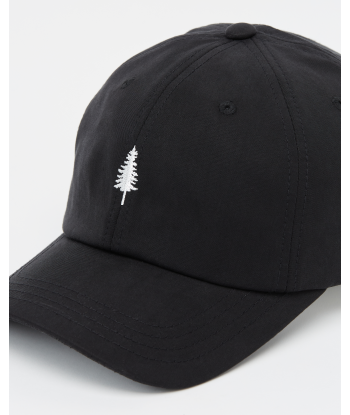 TREE EMBROIDERY TENCEL PEAK HAT